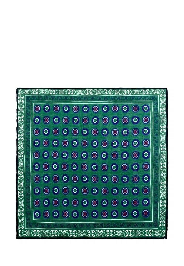 Hanky-poly 33х33-зелен810.1.10 Карманный платок