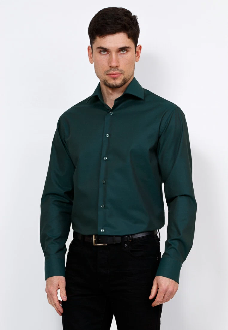 MERKUR-25044/ Fit-M(0) Сорочка мужская длинный рукав