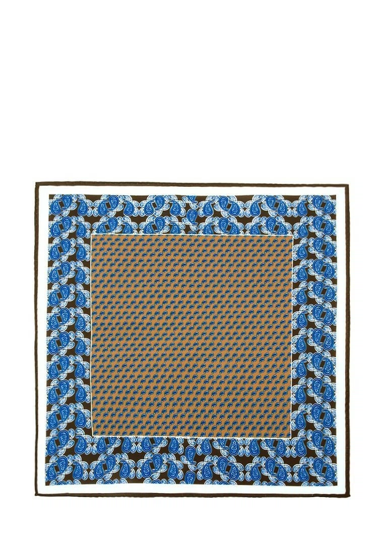 Hanky-poly 33х33-коричн 709.6.12 Карманный платок