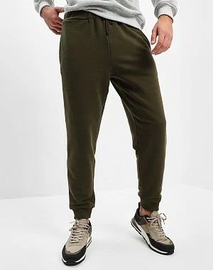 G-TRK-OZ03-002K-хаки Брюки мужские трикотажные