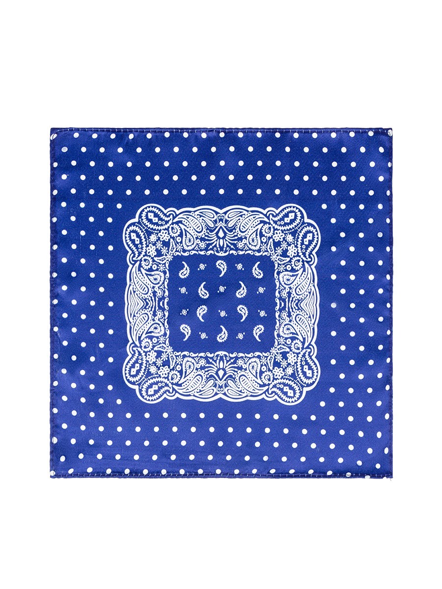 Hanky-poly 24x24-синий 500.1.106 Карманный платок