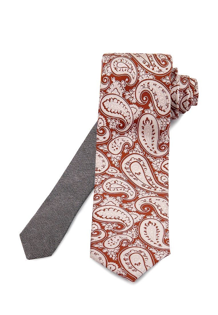 Rietti-silk-коричн 807.1.32 Галстук мужской