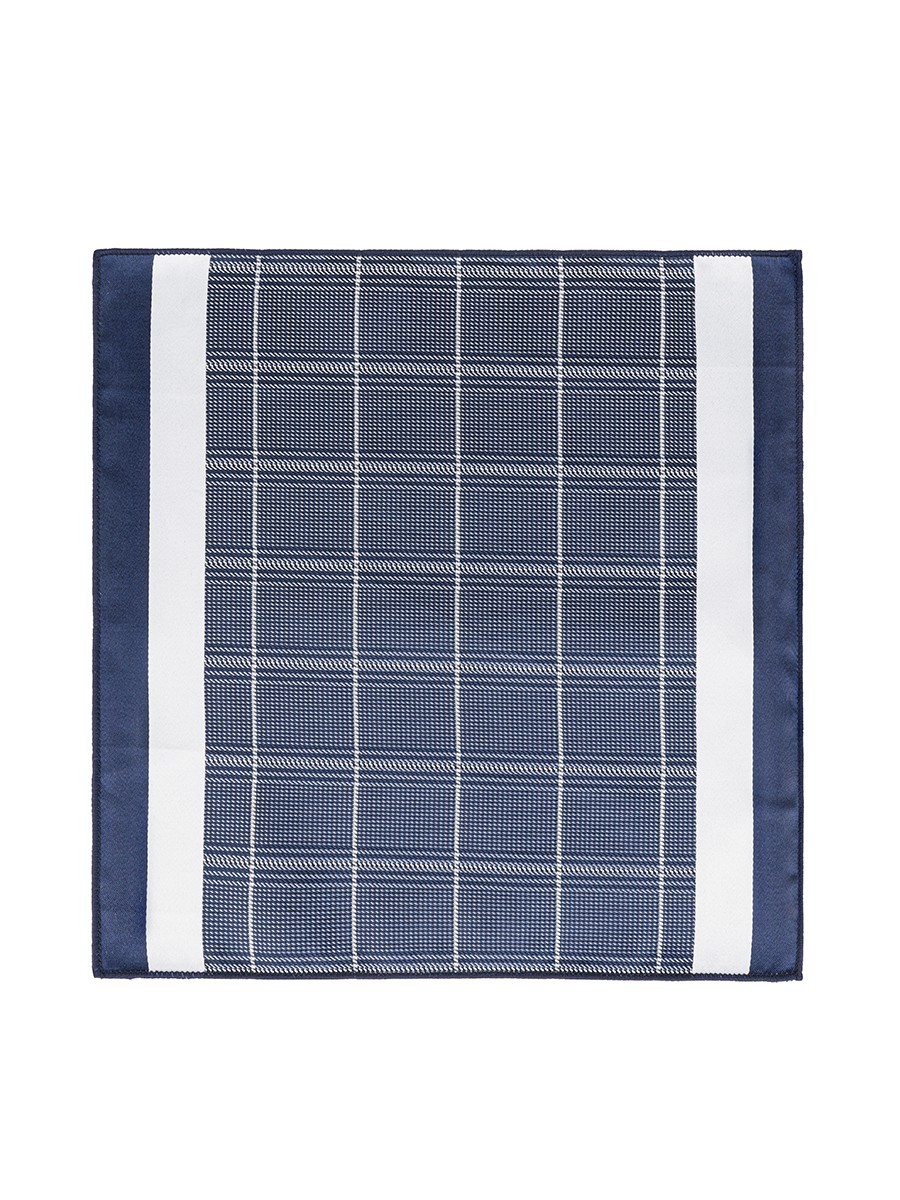 Hanky-poly 25x25-синий 500.1.110 Карманный платок