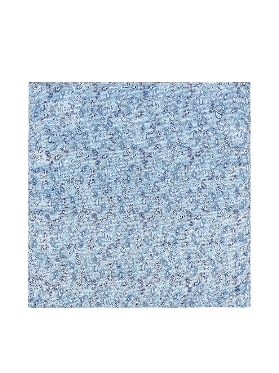 Hanky-poly 25x25-голубой 500.1.109 Карманный платок