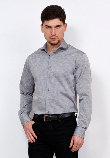 GLENN-0425/ Fit-R(0-1) Сорочка мужская длинный рукав